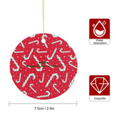Buysing Christmas Day-Christmas Tree Hanging Decorations Red
